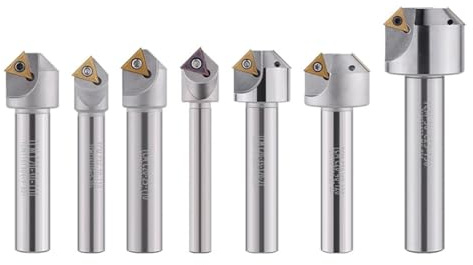 Fresa de chaflán TCM de 45 grados, 12, 16, 20 y 25 mm, insertos de carburo C16-20-110 TCMT, herramientas de chaflán CNC(C12-20-110)