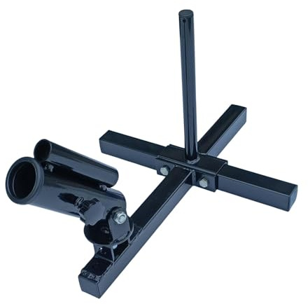 Milageto Supporto per bilanciere con Attacco per Barra a T, Supporto per Piastra di Peso per Allenamento della, Squat, stacchi da Terra,