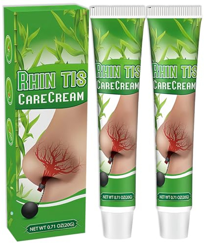 2Pcs Nasal Moisturizer,for Relieves Discomfort from Dry, Irritated Nasal Lining, Plants Nose Cream,Mild & Effective for Dry, Blocked Nose Relief,Portable,Breathing Smoother and Easier,20g/Piece