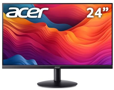 acer SA242YH1 24 Full HD 100Hz 1ms Freesync Ultra Thin Monitor with Speakers