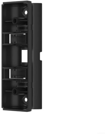 Risveglio Montaje en ángulo para timbre con cable Pro, soporte de cuña ajustable de ABS, soporte de pared, para puerta delantera, entrada lateral de garaje