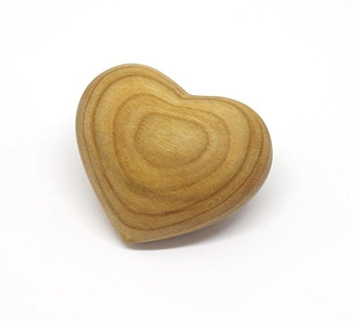 Thankgoods Sag´s mit Herz Handschmeichler Herz ohne Gravur aus Holz Deko