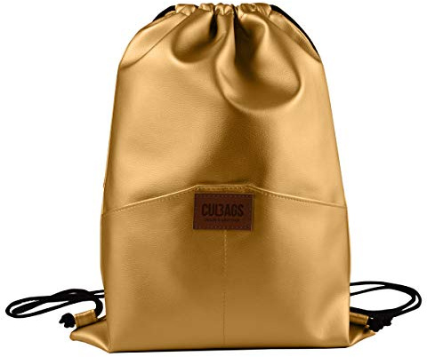 C-BAGS SACCO ECO Kunstleder Beutel Sportbeutel Turnbeutel Beuteltasche Rucksack