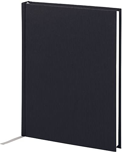 Rössler SOHO Notizbuch A5 punktkariert| Notebook A5 | Bullet Journal A5 | A5 Notizbuch gebunden | Notizbuch dotted | Kladde in DIN A5 | 1 Stück | Farbe: Schwarz | Dotted Journal für Bullet Journaling, Planung, Skizzen, To-do-Listen und Notizen
