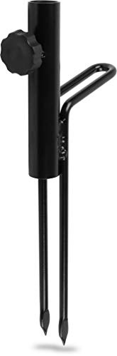 Storfisk fishing & more Stabiler Stahl Schirmständer für Schirme mit 22 mm Durchmesser
