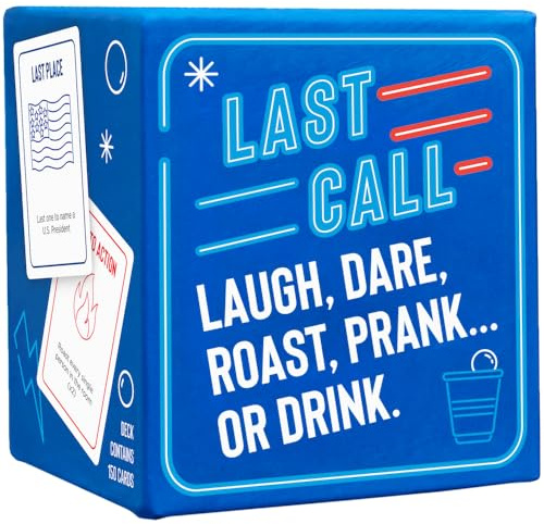 OFF TOPIC Last Call Party Game for Adults – Hilarious Drinking Card Game for Game Night, Bachelorette & Group Parties