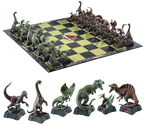 The Noble Collection Jurassic Park Chess Set