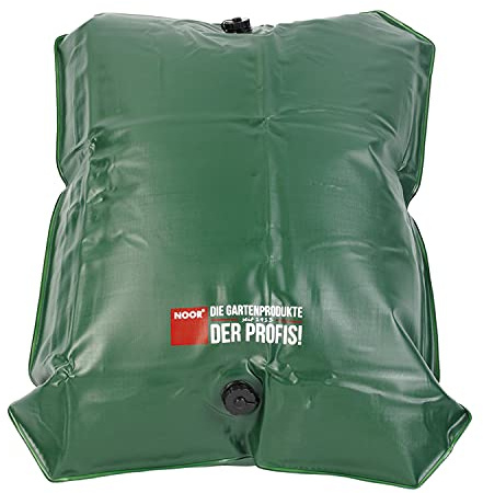 NOOR Bewässerungssystem FROGBAG TOGO - mobiler 80L Wassersack Bewässerungssack für Schubkarre - Bewässerungsbeutel mit Auslassventil & Antirutschmatte - aus robustem UV beständigem PVC 520 g/m²