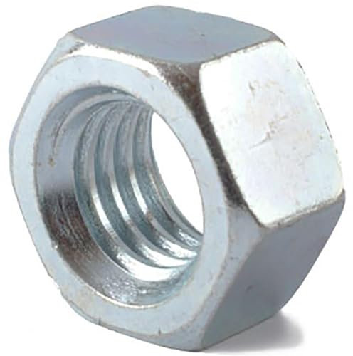 RS PRO Sechskantmuttern, 1/2-20Zoll Stahl, Packung a 100 Stück