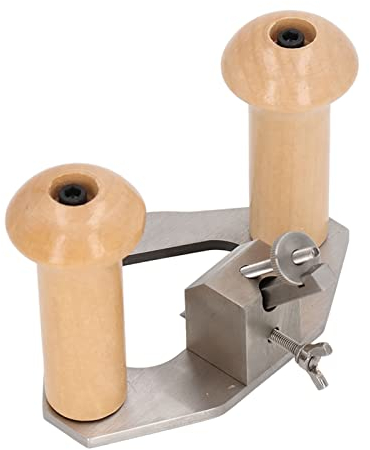 Hobelhobel, DIY-Handhobel für die Holzbearbeitung, Handhobel aus Edelstahl mit bequemem Holzgriff, einfach verstellbarer Klingen-Holzhobel