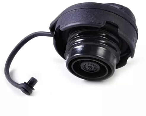 Tappo Benzina Diesel, Tappo Benzina per Auto, Tappo Serbatoio con Cinturino di Fissaggio non Bloccabile, Tappi Benzina Universali per Auto