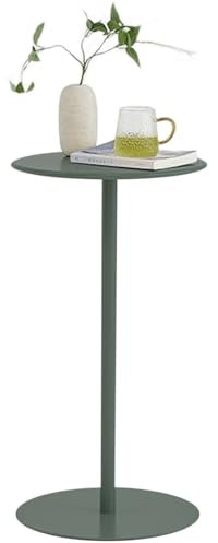 Yopappol Bartische, Kleiner Bistro-Pub-Tisch, runde Küchen-Esstische, Kaffee-Besprechungstisch, hoher Cocktailtisch für Wohnzimmerpartys, grüne Akzenttische (Size : 40x40x50cm)