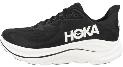 Hoka Men's Clifton 10 Black/White 10.5 Medium