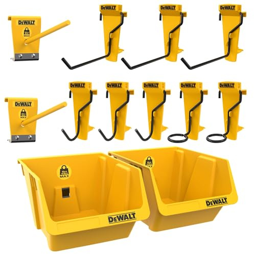 DEWALT TOUGHSYSTEM 2.0 DXL Werkstatt-Werkzeugaufbewahrungsset, tragbare Werkzeugaufbewahrung mit Rädern (DWST086502)