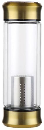 MAGICLULU Bottiglia Da Tè in 320 Ml Tazza Isolata Con Infusore A Prova Di Perdite Per Tè Caffè Bevande Calde/fredde