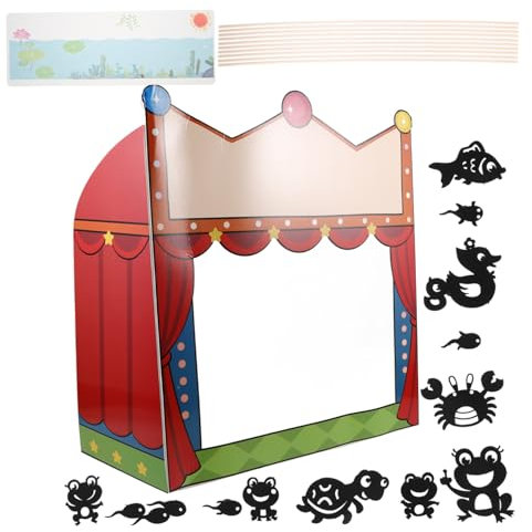 1 Set Schatten Puppet Kit Kinder Handwerk Spielzeug Für Storytelling Puppet Zeigen Theater Bildung