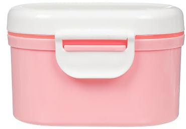 Vaschette Plastica per Alimenti Contenitori per la conservazione del latte in polvere Contenitori per il latte in polvere Contenitori per snack Distributori di latte in polvere (11X9.5X9CM)