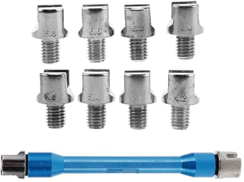 ABOOFAN Speichenschlüssel Motorrad Werkzeugsatz Speichen Spanner Reparatur Schlüssel Für Wartung Fahrradreparaturwerkzeug Motorrad-steckschlüssel Innensechskantschlüssel