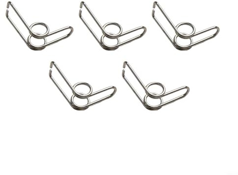 5 PCS Valve Spring Set for Trumpet, Trombone, and Alto - Iron Water Key Spring Replacement Parts Compatible with Brass Instruments(TRUMPET)