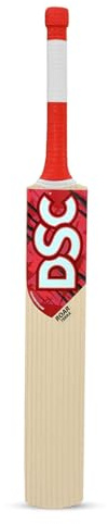 DSC Roar Terra Cricket Bat for Mens and Boys | Material: Kashmir Willow Wood | Lightweight | Free Cover | Ready to Play | for Intermediate Player | Ideal for Leather Ball