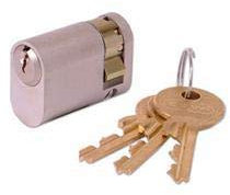 EVVA A5 OHZ Oval Half Cylinder KA A67670-41mm (32-9) NP