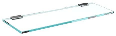 bijon Glasregal Glasablage Wandregal Glas Bad-Regal Glas Badezimmer Regal