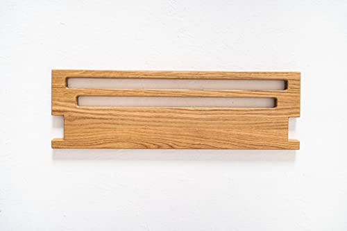 Kleiderleiter Abstandsregal RB2 Eiche, 47 x 14,8 x 2 cm | Für Kleiderleiter Natur, Kombi- und extra lange Leiter