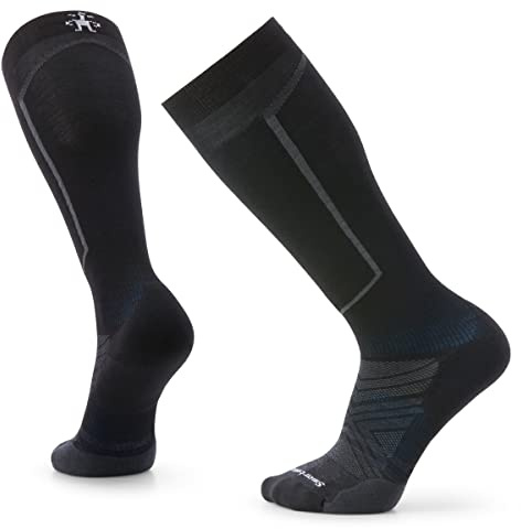 Smartwool Men's Ski Targeted Cushion Over The Calf Black Xl