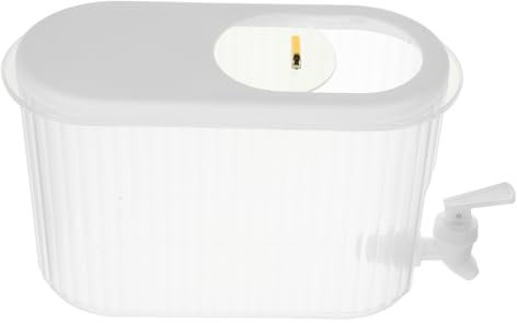 Cabilock Jarra Grande De Agua Con Grifo Dispensador De Bebidas Para Refrigerador Para Oficina y Hogar