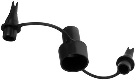 MOLUCKFU Dreiweg-luftdüse Für Luftpumpen Langlebige Kunststoffadapter Für Luftmatratzen Schwimmringe Boote Vielseitige Aufblaslösungen Für Müheloses Befüllen Ersatzdüsen