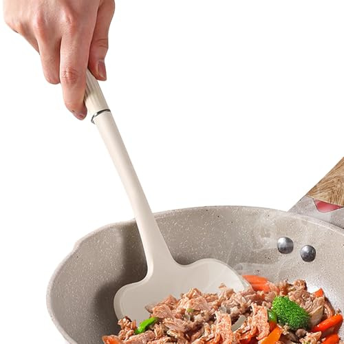 Cucchiai In Silicone Per Cucina - Spatola Cucchiaio A Fungo Antiaderente - Utensili Cucina Per Servire Pranzo Picnic Feste Vacanze Fattoria Spalmare Raccogliere