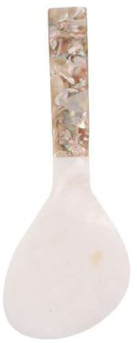 Gadpiparty Cucchiaio da riso a conchiglia piatta - Utensile da cucina, cucchiaio da riso, spatola, da cucina riutilizzabile, per utensili da da ristorante