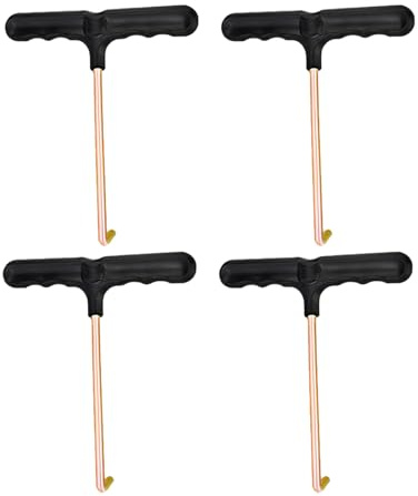 FESTFENDS 4 Stück Schnürsenkelspanner aus Kunststoff für Eislaufschuhe und Hockeyschuhe Ergonomisches Design Einfach zu Bedienen für Sport und Arbeitsschuhe