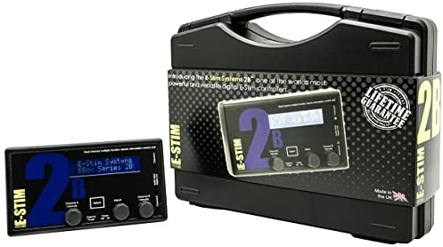 ESTIM SYSTEM 2B, Reizstromgerät für ESTIM, 2 isolierte Kanäle, 17 Programme, Audio-System mit Soundsteuerung integriert, einfache Handhabung