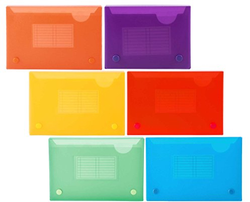 Filexec Products Universal-Karteikartenetui, 14 x 21 x 3,8 cm, 5 herausnehmbare Registertaschen, 1 Karteikartenfach, mattiert, 36 Stück (50652-2091)