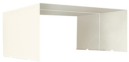 Outsunny Toile de Rechange pergola rétractable de 5 x 2,4 m pour pergola de 3 x 3 m - Tissu Polyester - Beige