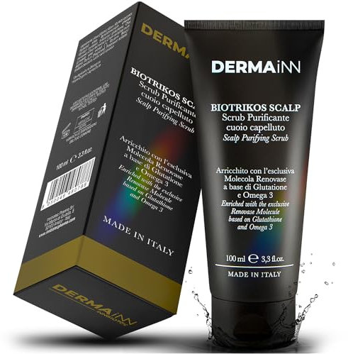 Biotrikos Scrub Purificante per il Cuoio Capelluto Con Glutatione e Oleuropeina - Peeling Capelli Grassi Co Wash