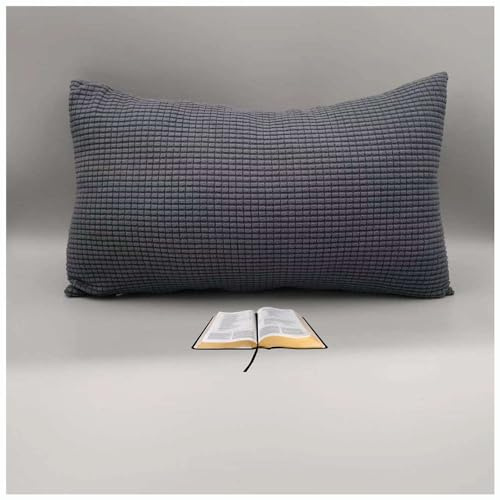 Sofa Kissenbezüge 50x70,40x70,40x60,60x80,Pillow Cases Groß Sofakissen Bezug Kissenhülle Schüttler Couchkissen Kissenbezug Zierkissenbezug Mit Reißverschluss,Waschbar ( Color : Dark grey , Size : 60x9