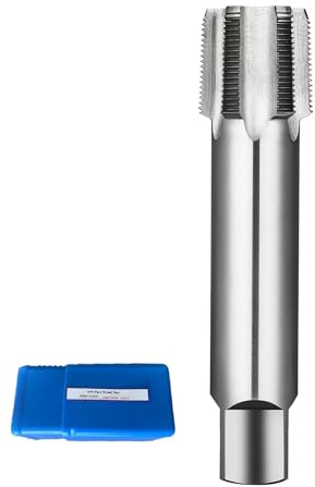 Verlängerter Rohrgewindebohrer NPT1-1,3 cm (11 1/2 x 8 Zoll), Schnellarbeitsstahl (HSS), 2,5–1,3 cm, verlängert um 20,3 cm, Kegelrohrgewindebohrer DRINYOUNG