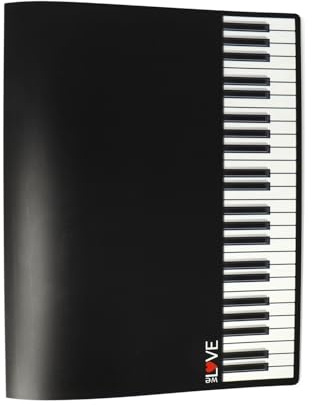 Sichtbuch Tastatur - Schönes Geschenk für Musiker