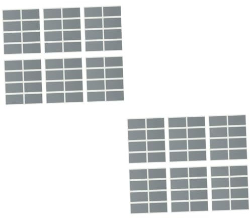 COHEALI 400 Stk Rubbelkarten-Aufkleber Papier abkratzen selbstgemachte Aufkleber Billet Kratzlotterie Kratzsticker Lottoschein-Scratcher-Tool aufkleber zum abrubbeln selber machen Silver