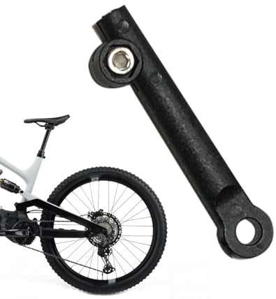 Generisch 4 Stück Fahrrad-Schutzblech-Halterung, Modifikationsverlängerungshülse, Fahrräder Kotflügel Teile Edelstahl Gabelhalterung Adapter,Fahrradreparaturteile Stabiler Gabelmontageadapter