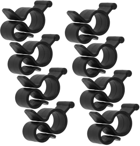 Parliky Pack of 8 Car Boot Umbrella Holder Multifunctional Hooks for RV Solution for Storing Umbrellas and Accessories in the Vehicle