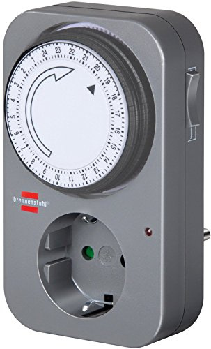Brennenstuhl Mechanischer Timer MZ 20, 1506450 1 Stück schwarz