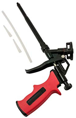 Schaumpistole Profi mit Softgriff Pistolenschaum Montagepistole Bauschaum-Pistole
