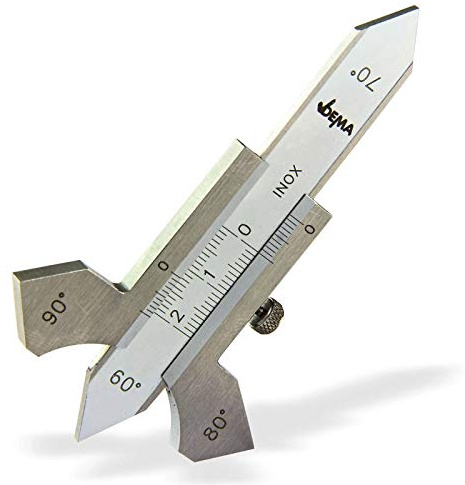 Calibro per saldatura, calibro 0-20 mm, DSNL20 con borsa