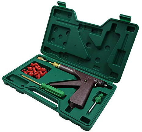 sourcing map Reifenstopper Tubeless Autorad Vakuum Reifenreparatur Werkzeug mit Pilzstecker