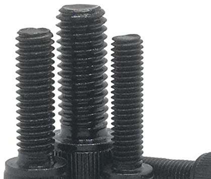 5 - 50 Stück M1,6 M2 M2,5 M3 M4 M5 M6 M8 * L DIN912 Edelstahl Innensechskantschrauben oder Schwarz Grade 12.9 metrische Schrauben, Stahl mit Schwarz, M2 50 Stück
