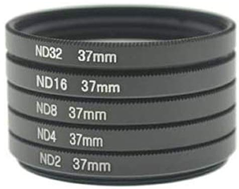 System-S ND Filter Set 37 mm Neutraldichtefilter Graufilter anschraubbar für Fotografie
