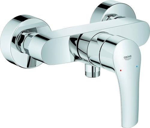 Grohe Einhand-Brausebatterie EUROSMART eigensicher chrom